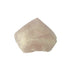 Natural rose quartz polished top generator 616g with rough base and smooth polished apex, for love, heart chakra healing and emotional harmony
