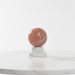 Rose quartz sphere in pale pink with smooth polished finish, 159g, the stone of love for emotional healing and self-compassion