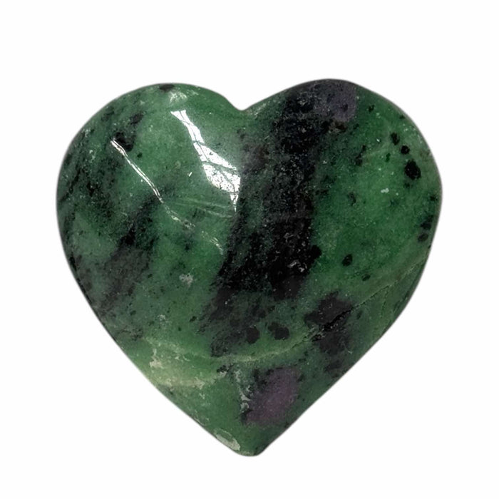 Ruby Zoisite Heart
