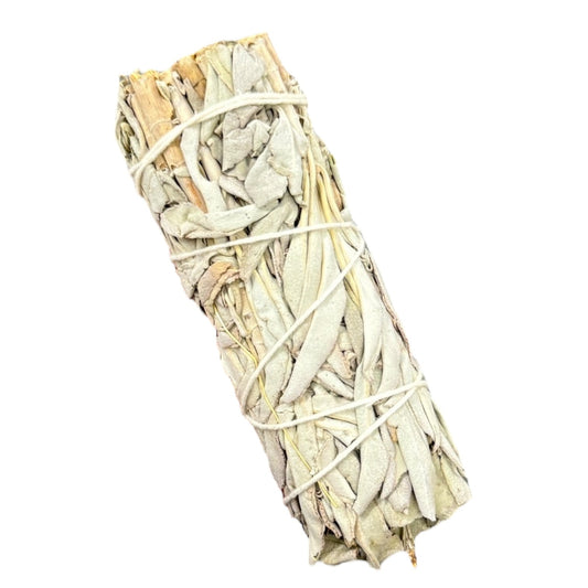 Organic White Sage Smudge Stick mini 11cm (4 inch)