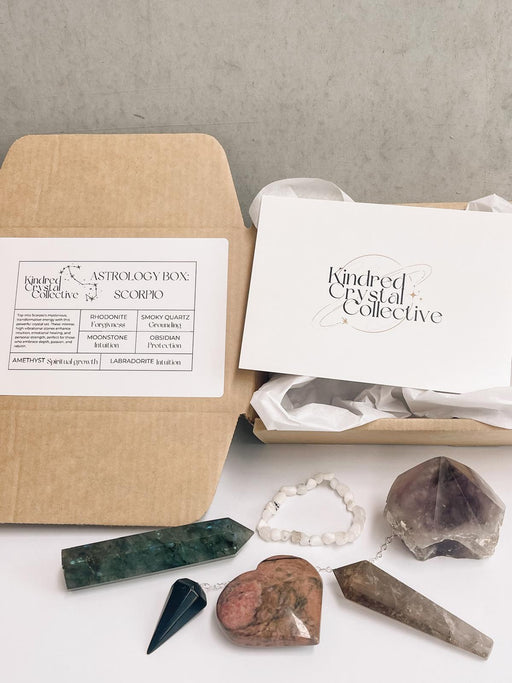 Scorpio Astrology Crystal Kit