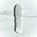 Natural selenite 7 chakra knife 275g with seven coloured chakra gemstones along the blade, for chakra healing, cord cutting and energy clearing