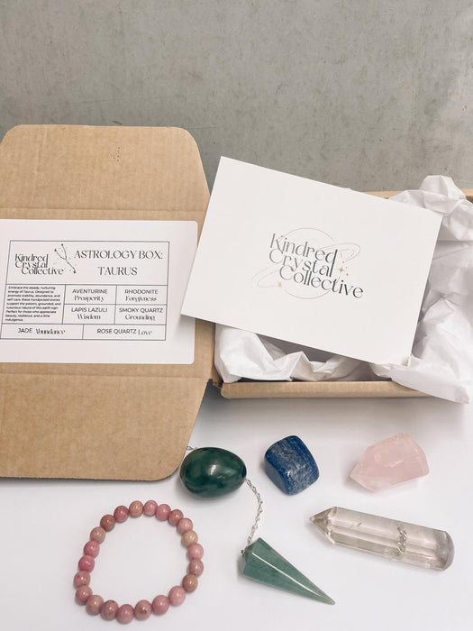 Taurus Astrology Crystal Kit