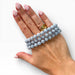 Angelite Bead Bracelet