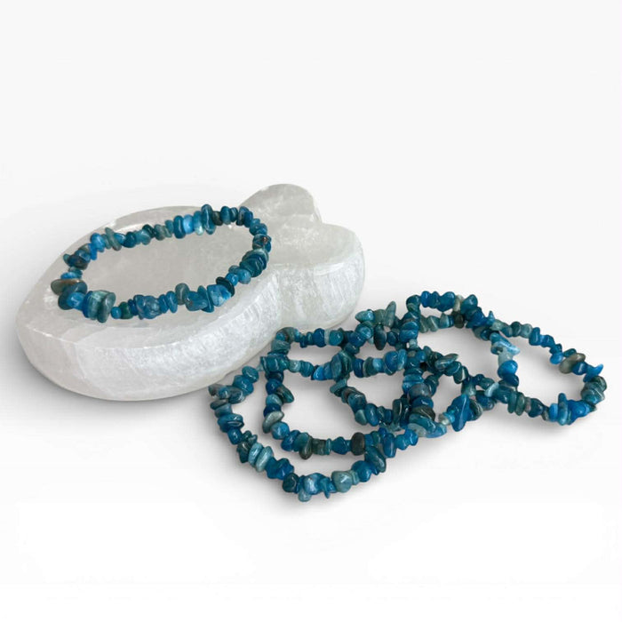 Apatite Chip Bracelet - 5PK