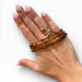 blue amber bead bracelet