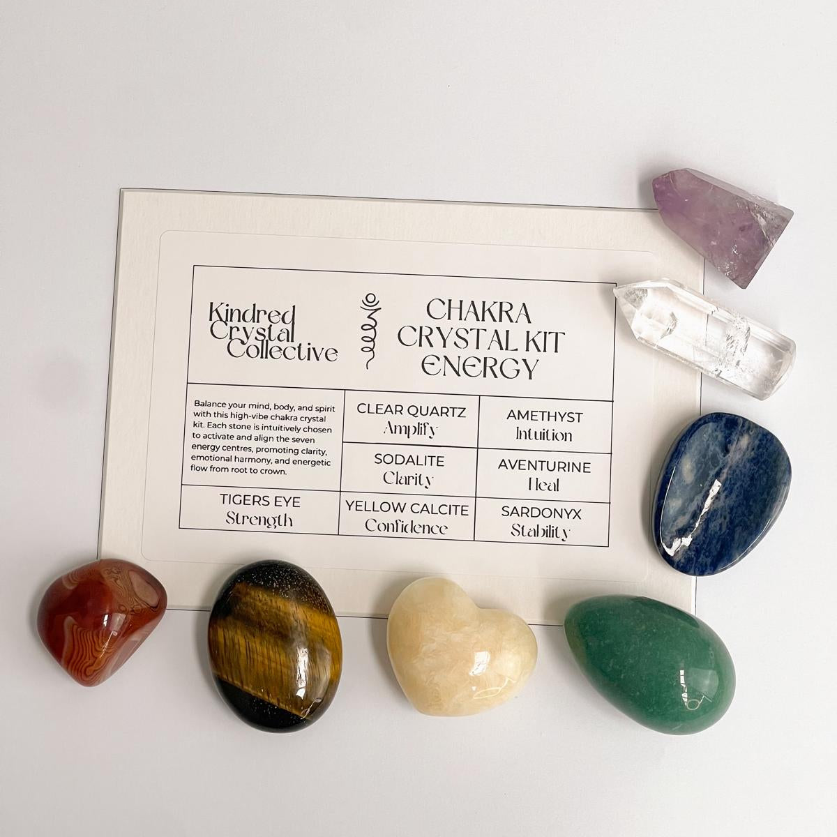Chakra Crystal Kit – Stones for Energy Alignment