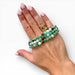 chrysoprase bead bracelet 6mm