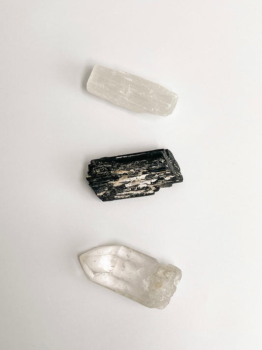 Ground & Protect Kit – Raw Crystals for Stability and Security