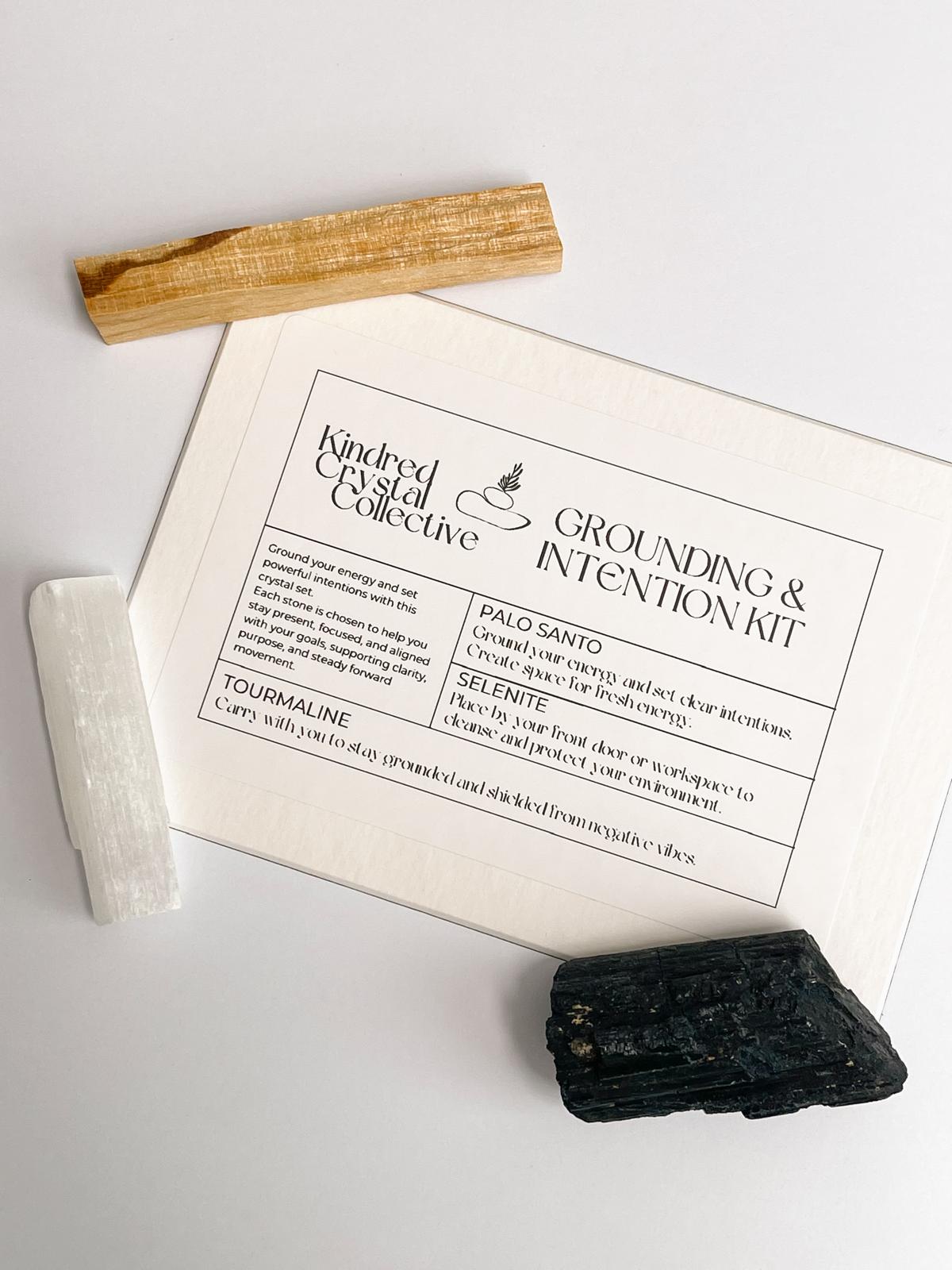 Grounding & Intention Kit – Energetic Protection and Spiritual Clarity