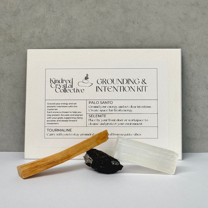 Grounding & Intention Kit – Energetic Protection and Spiritual Clarity