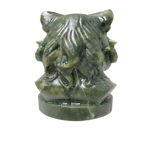 Jade Carved Tiger Head