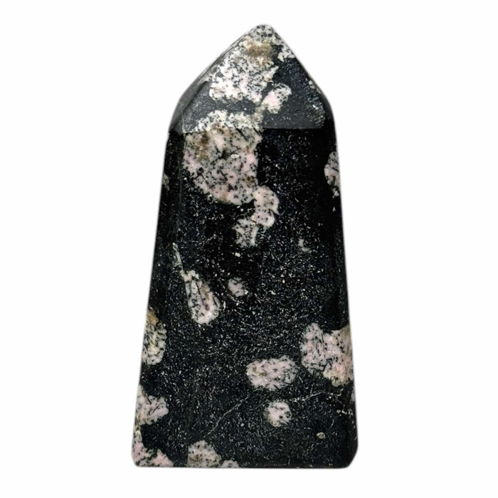Plum Blossom Jasper Obelisk
