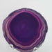 purple agate slice