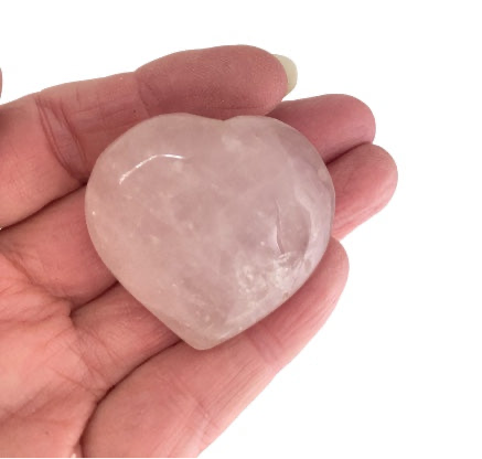 Rose Quartz Heart