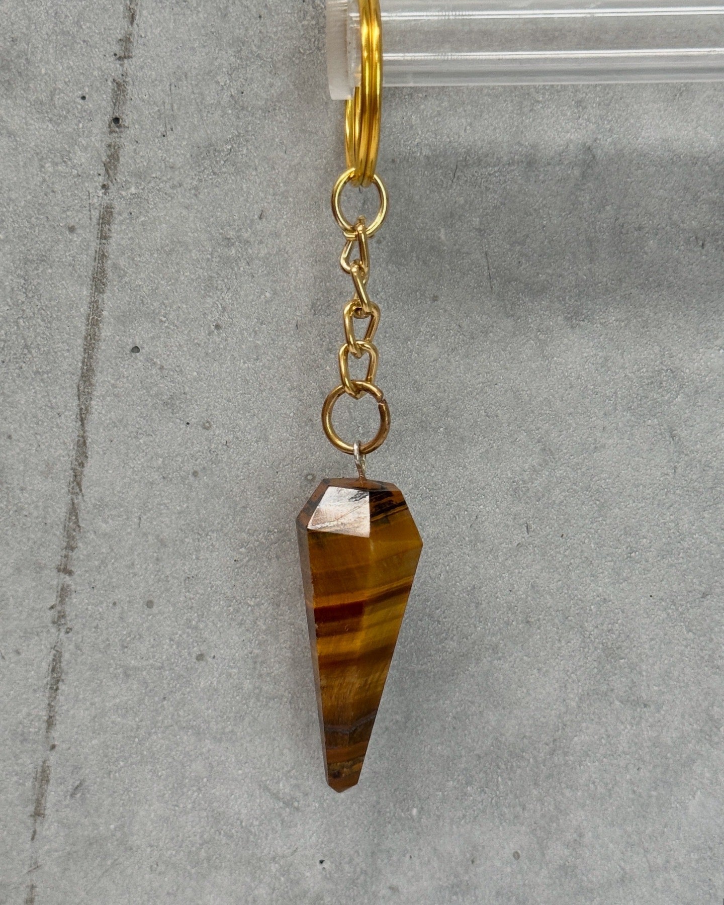 Crystal Gold Keyrings