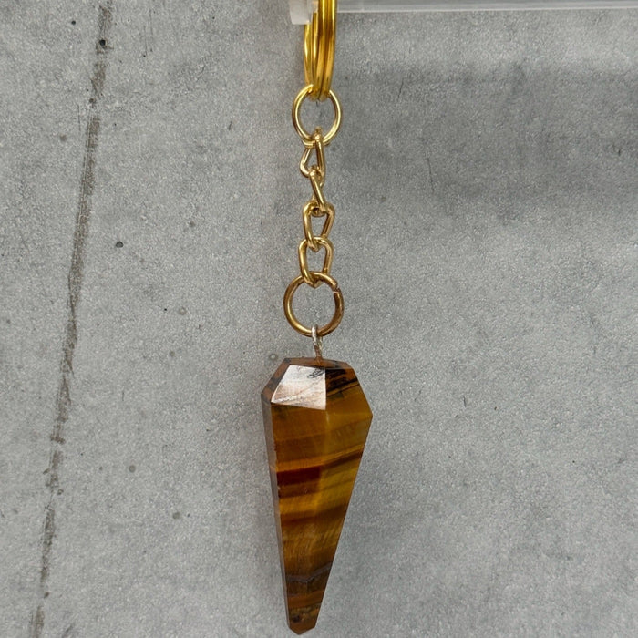 Crystal Gold Keyrings