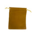 Gold Velvet Gift Bag