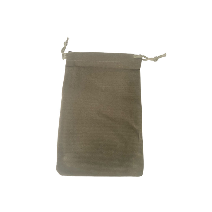 Velvet Crystal & Tarot Bag - Grey