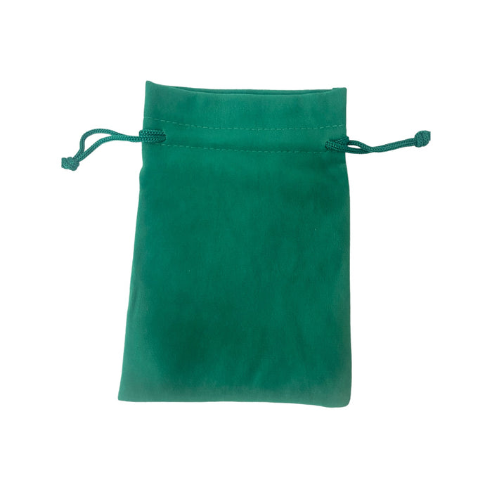 Velvet Crystal & Tarot Bag - Teal