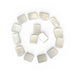 white selenite tumbled