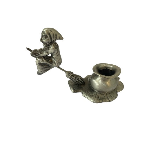 Witch Pewter Sphere Stand