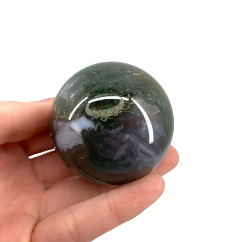 Moss Agate Sphere