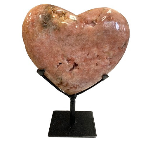 Pink Amethyst Heart