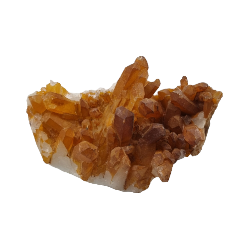 Tangerine Quartz Cluster