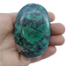 Shattuckite Palm Stone