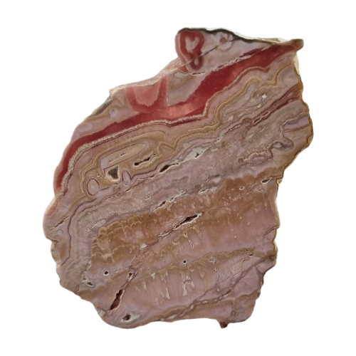 Rhodochrosite Slice