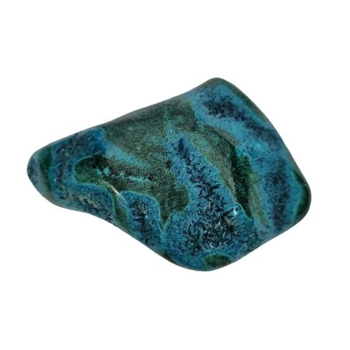 Chrysocolla/malachite freeform