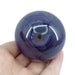 Agate sphere showing natural banded chalcedony patterning, 278g, a healing crystal for steady energy and harmony