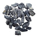 Kindred Crystal Collective — Black Tourmaline Rough 500g, irregular black crystal pieces with ridged surfaces