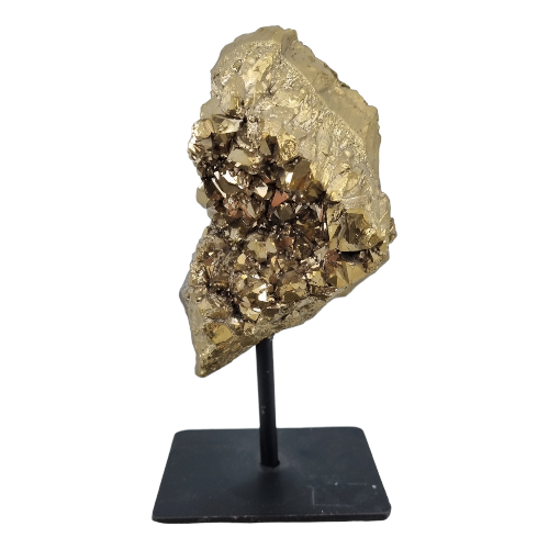 Gold Titanium Aura Cluster Kindred Crystal Collection