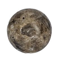 Kindred Crystal Collective — Sphalerite Sphere, natural sphalerite polished sphere in warm amber and honey tones with exceptional refractive brilliance, 40mm