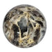 Kindred Crystal Collective — Sphalerite Sphere, natural sphalerite polished sphere in warm amber and honey tones with exceptional refractive brilliance, 70mm