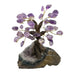 amethyst gem tree polished