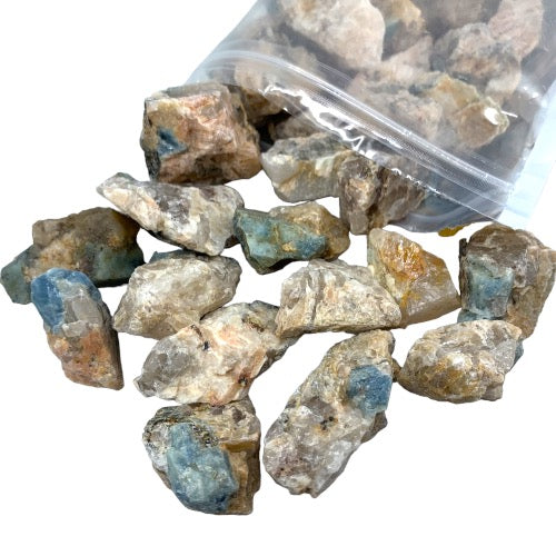 Aquamarine in Matrix Rough 