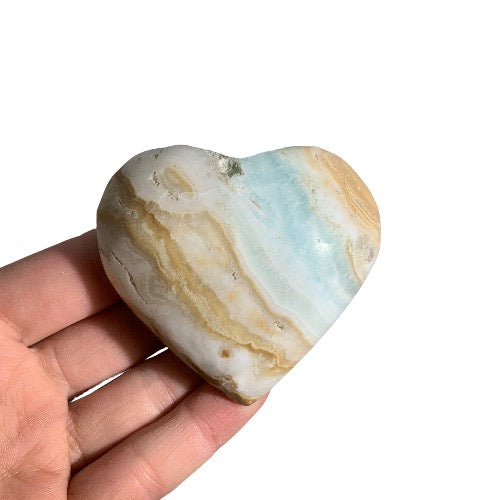 caribbean calcite heart 1