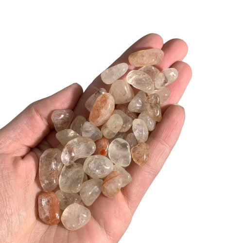 hematoid quartz chips Kindred Crystal Collective