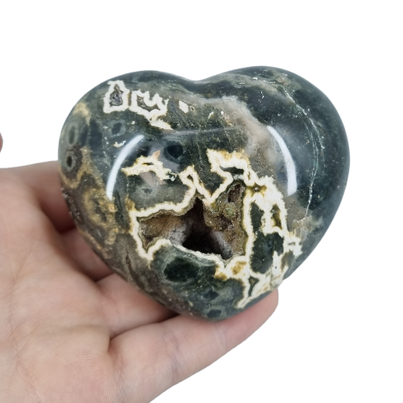 Ocean Jasper Heart