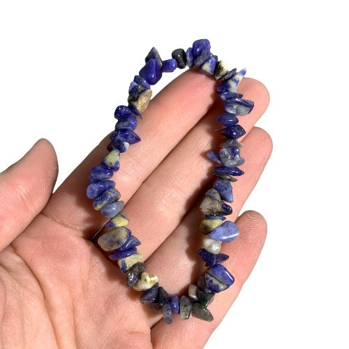 Sodalite Chip Bracelet